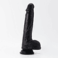 DILDO DE SILICONE LÍQUIDO INVIKTUS 8 CRUSHIOUS PRETO - Thumbnail 5