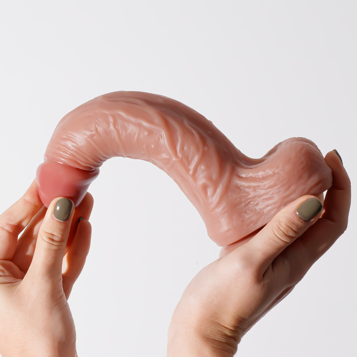 DILDO DE SILICONE LÍQUIDO INVIKTUS 8,5 CRUSHIOUS PELE 7