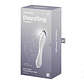 DILDO DE VIDRO DAZZLING CRYSTAL 1 TRANSPARENTE SATISFYER - thumbnail 2