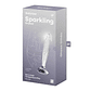 DILDO DE VIDRO SPARKLING CRYSTAL TRANSPARENTE SATISFYER - Miniatura 2