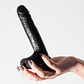 DILDO DE SILICONE LÍQUIDO INVIKTUS 7 CRUSHIOUS PRETO - Thumbnail 6