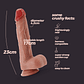 DILDO DE SILICONE LÍQUIDO INVIKTUS 9 CRUSHIOUS PELE - Thumbnail 8