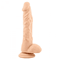 DILDO EM SILICONE REAL SAFE LONG STOCKY BRANCO - Thumbnail 1