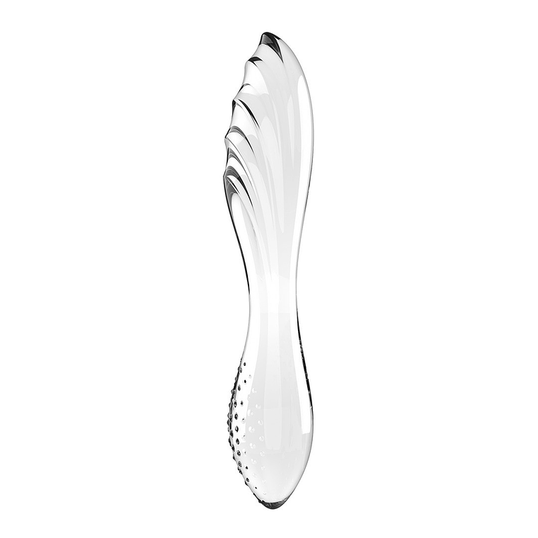 DILDO DE VIDRO DAZZLING CRYSTAL 1 TRANSPARENTE SATISFYER 4