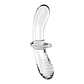 DILDO DE VIDRO DOUBLE CRYSTAL TRANSPARENTE SATISFYER - Thumbnail 3
