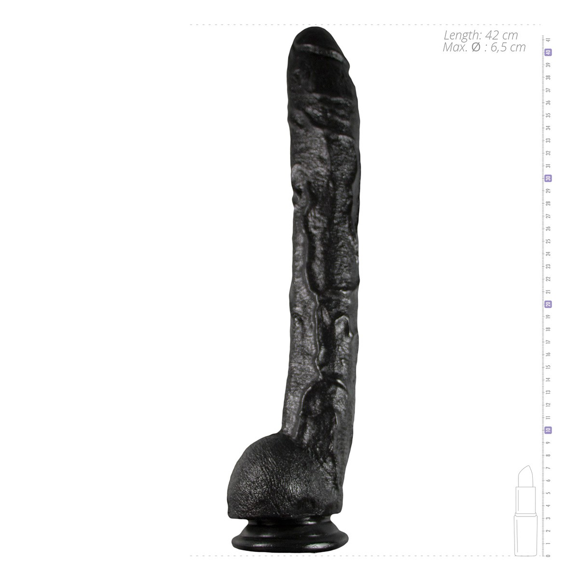 DILDO DICK RAMBONE COCK PRETO 3