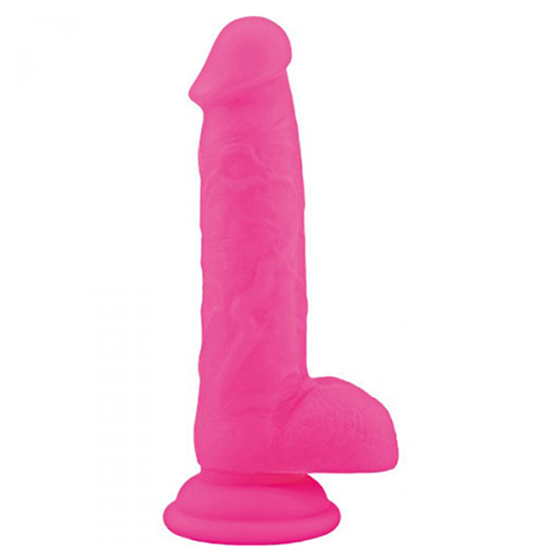 DILDO EM SILICONE REAL SAFE ROD LARGE ROSA 1