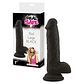 DILDO EM SILICONE REAL SAFE ROD LARGE PRETO - Miniatura 3