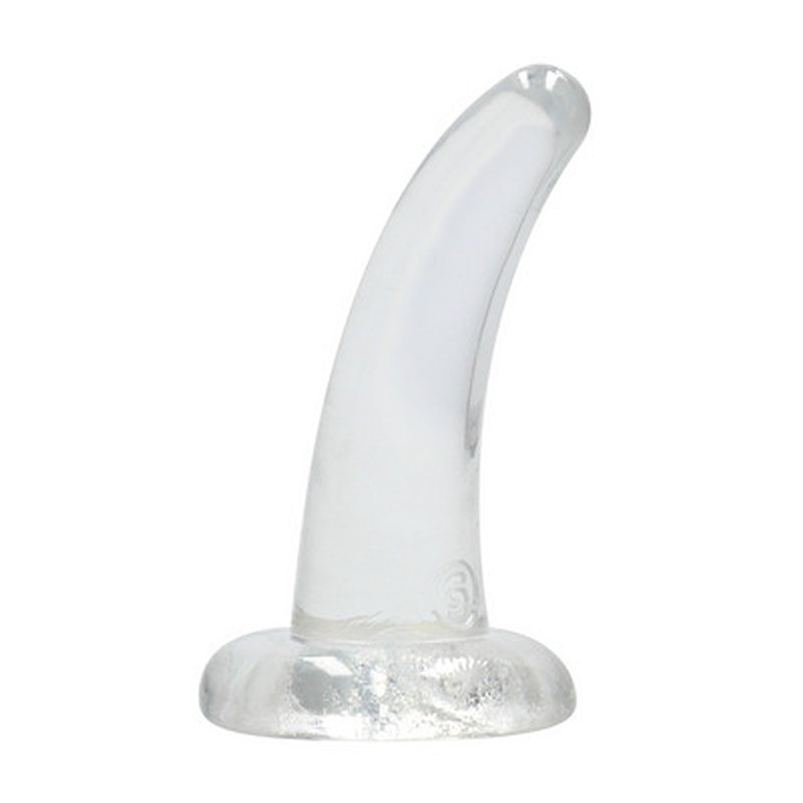 DILDO NON-REALISTIC CRYSTAL CLEAR 5 /11,5 CM REALROCK 1