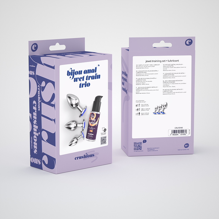 BIJOU ANAL WET TRAIN TRIO CRUSHIOUS AZUL 6