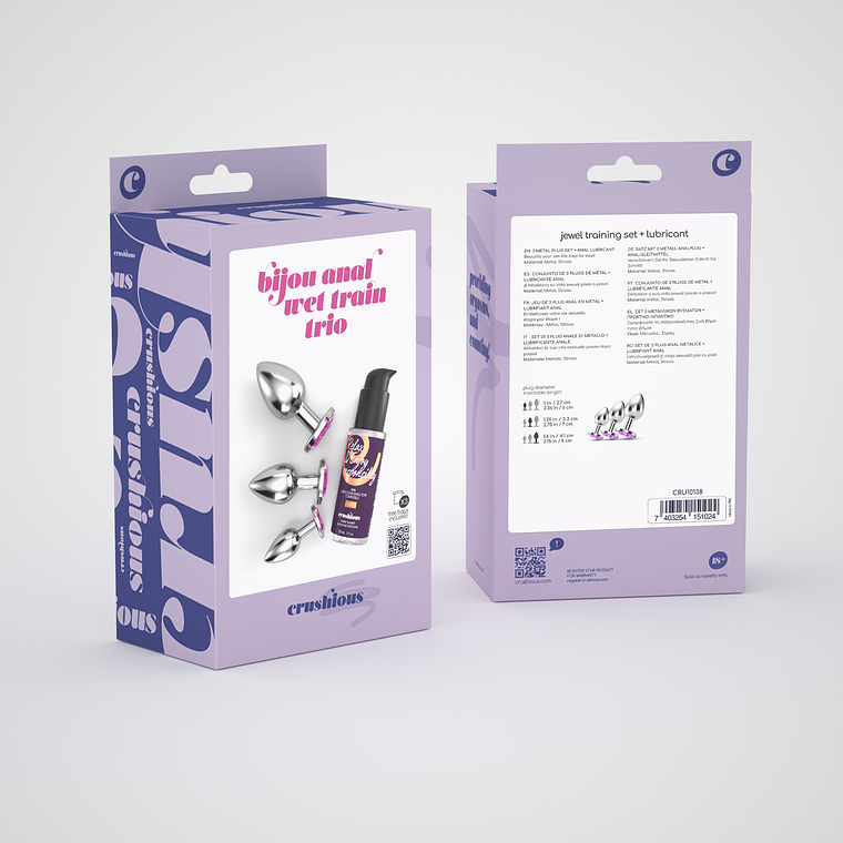 BIJOU ANAL WET TRAIN TRIO CRUSHIOUS ROSA 5