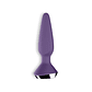 PLUG ANAL PLUG-ILICIOUS 1 SATISFYER ROXO - Thumbnail 1