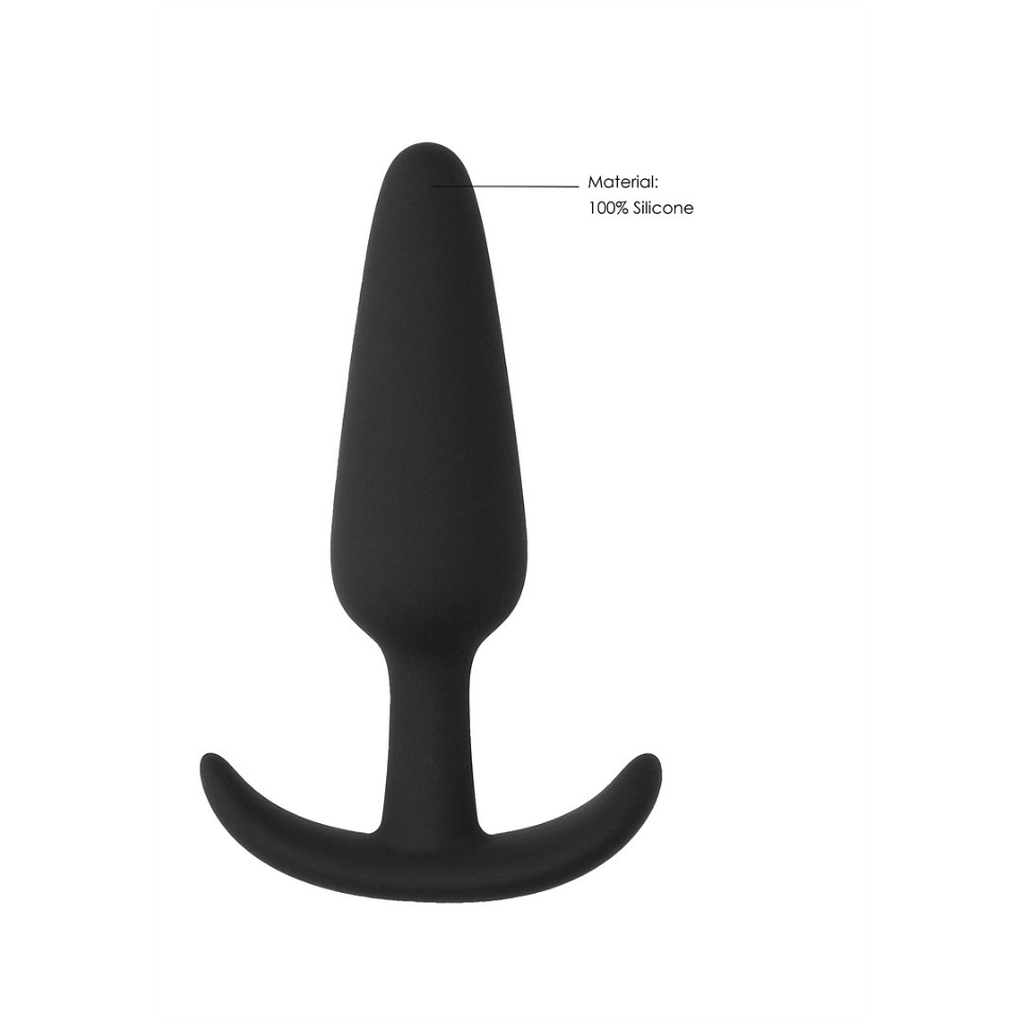 PLUG ANAL SLIM BEGINNER PRETO SHOTS TOYS 4