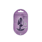 PLUG ANAL SMOOTH SILICONE LARGE 3,5 /8,9 CM METALLIC PURPLE OUCH! - Thumbnail 2