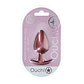 PLUG ANAL SMOOTH SILICONE LARGE 3,5 /8,9 CM ROSE GOLD OUCH! - Thumbnail 2