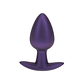 PLUG ANAL SMOOTH SILICONE MEDIUM 3,1 /7,9 CM METALLIC PURPLE OUCH! - Thumbnail 1