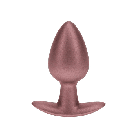 PLUG ANAL SMOOTH SILICONE MEDIUM 3,1 /7,9 CM ROSE GOLD OUCH!
