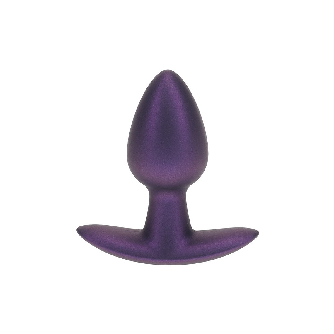 PLUG ANAL SMOOTH SILICONE SMALL 2.6 /6,5 CM METALLIC PURPLE OUCH! 1