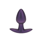 PLUG ANAL SMOOTH SILICONE SMALL 2.6 /6,5 CM METALLIC PURPLE OUCH! - vignette 1