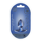 PLUG ANAL SMOOTH SILICONE SMALL 2.6 /6,5 CM METALLIC BLUE OUCH! - Thumbnail 2