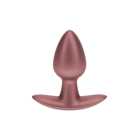PLUG ANAL SMOOTH SILICONE SMALL 2.6 /6,5 CM ROSE GOLD OUCH!