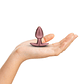 PLUG ANAL SMOOTH SILICONE SMALL 2.6 /6,5 CM ROSE GOLD OUCH! - Thumbnail 4