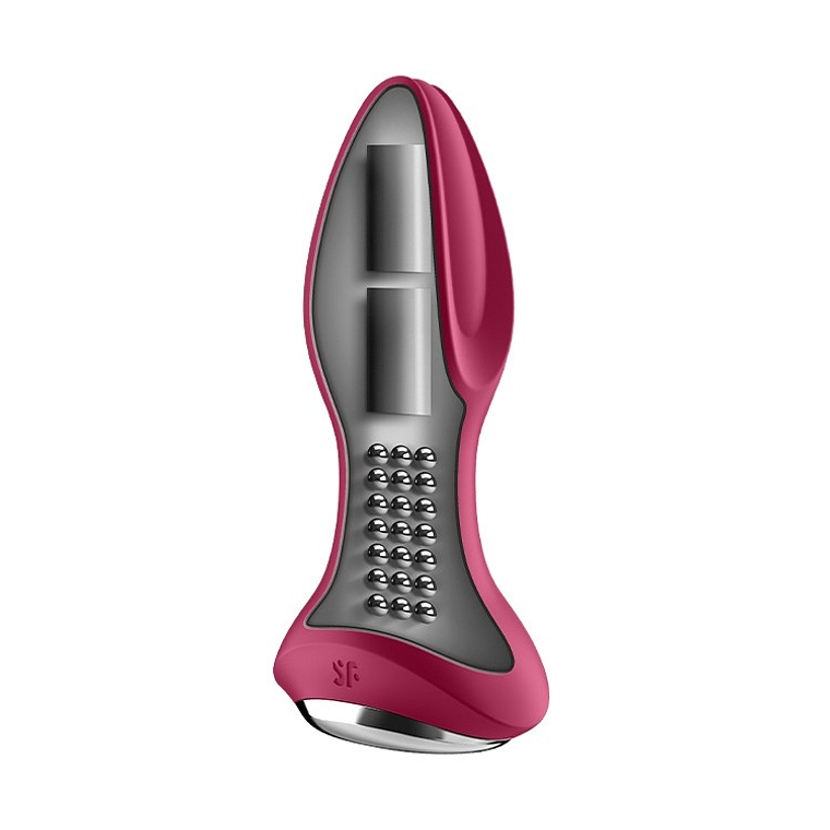 PLUG VIBRATÓRIO ROTATOR PLUG 2+ COM APP SATISFYER FUSCIA 3