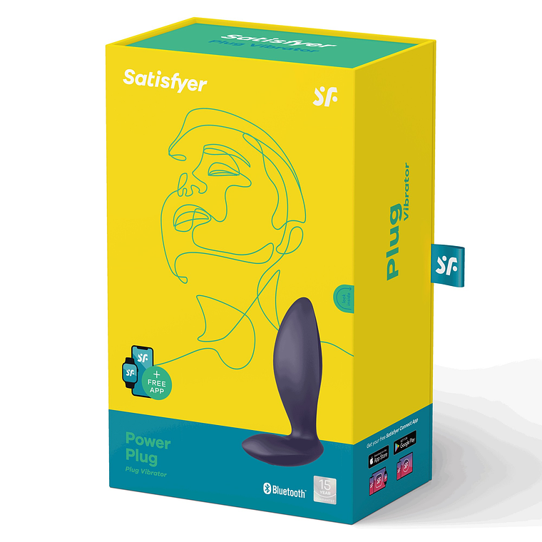 POWER PLUG COM CONNECT APP SATISFYER ROXO 10