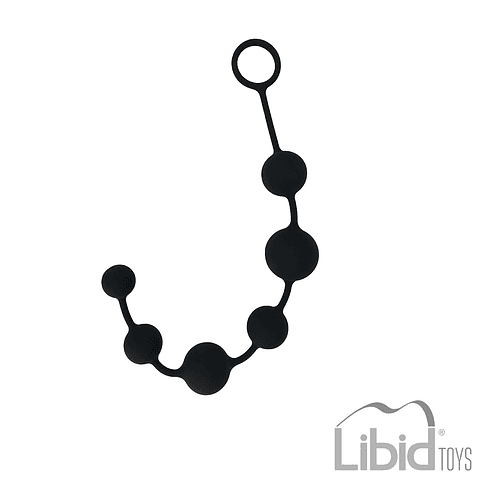 TIRA DE 6 PÉROLAS ANAIS PAMBA PRETO INTIMEN 