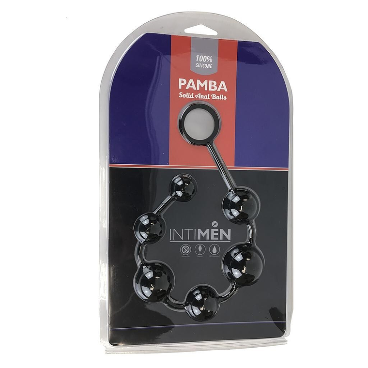 TIRA DE 6 PÉROLAS ANAIS PAMBA PRETO INTIMEN  2