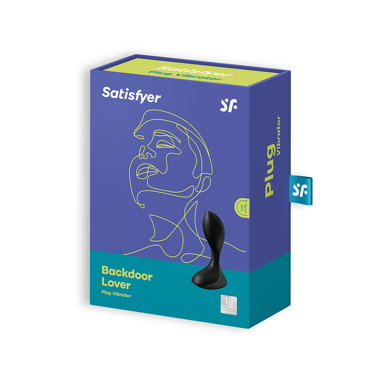 VIBRADOR ANAL BACKDOOR LOVER SATISFYER PRETO 5
