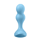 VIBRADOR ANAL DEEP DIVER COM APP SATISFYER AZUL - Thumbnail 3