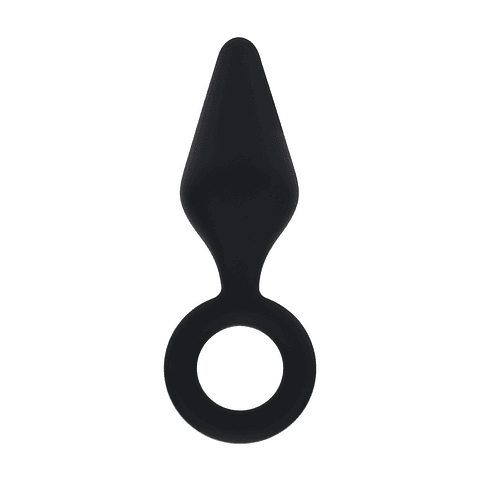 PLUG ANAL DE SILICONE L PRETO LEVELZ