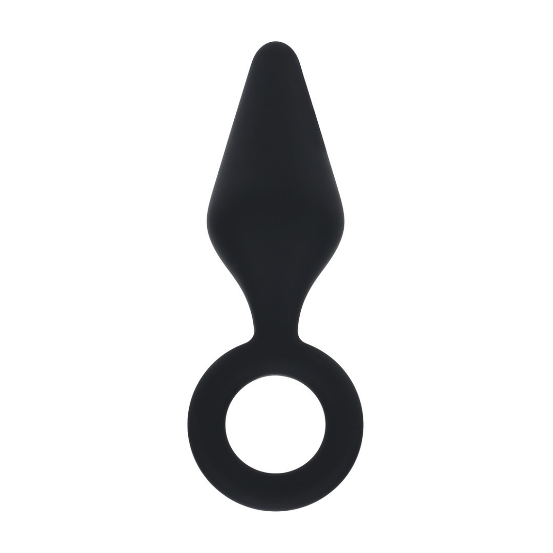 PLUG ANAL DE SILICONE M PRETO LEVELZ 1