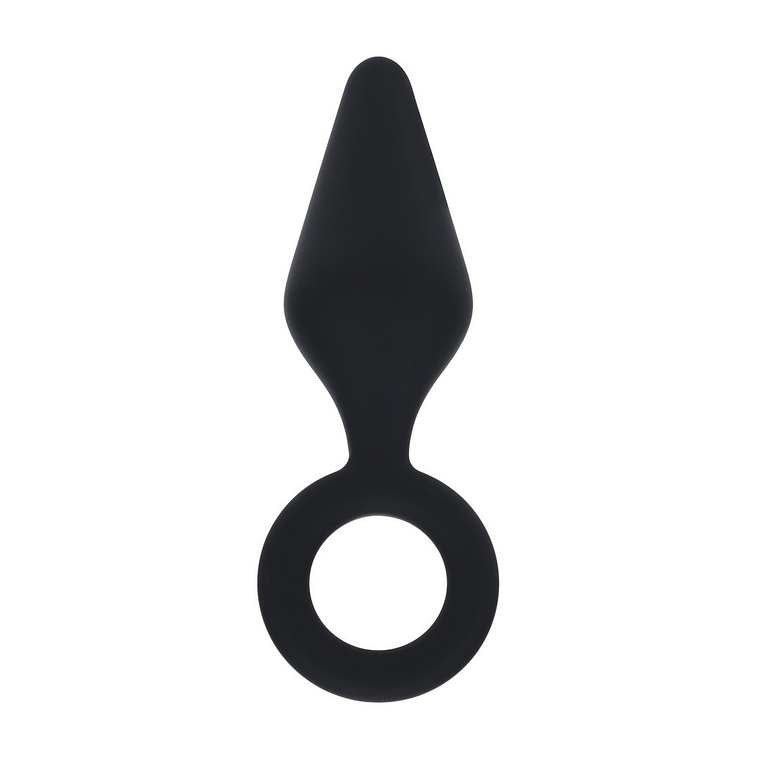 PLUG ANAL DE SILICONE M PRETO LEVELZ 1