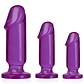 KIT DE PLUGS ANAIS ANAL STARTER KIT ROXO - vignette 1
