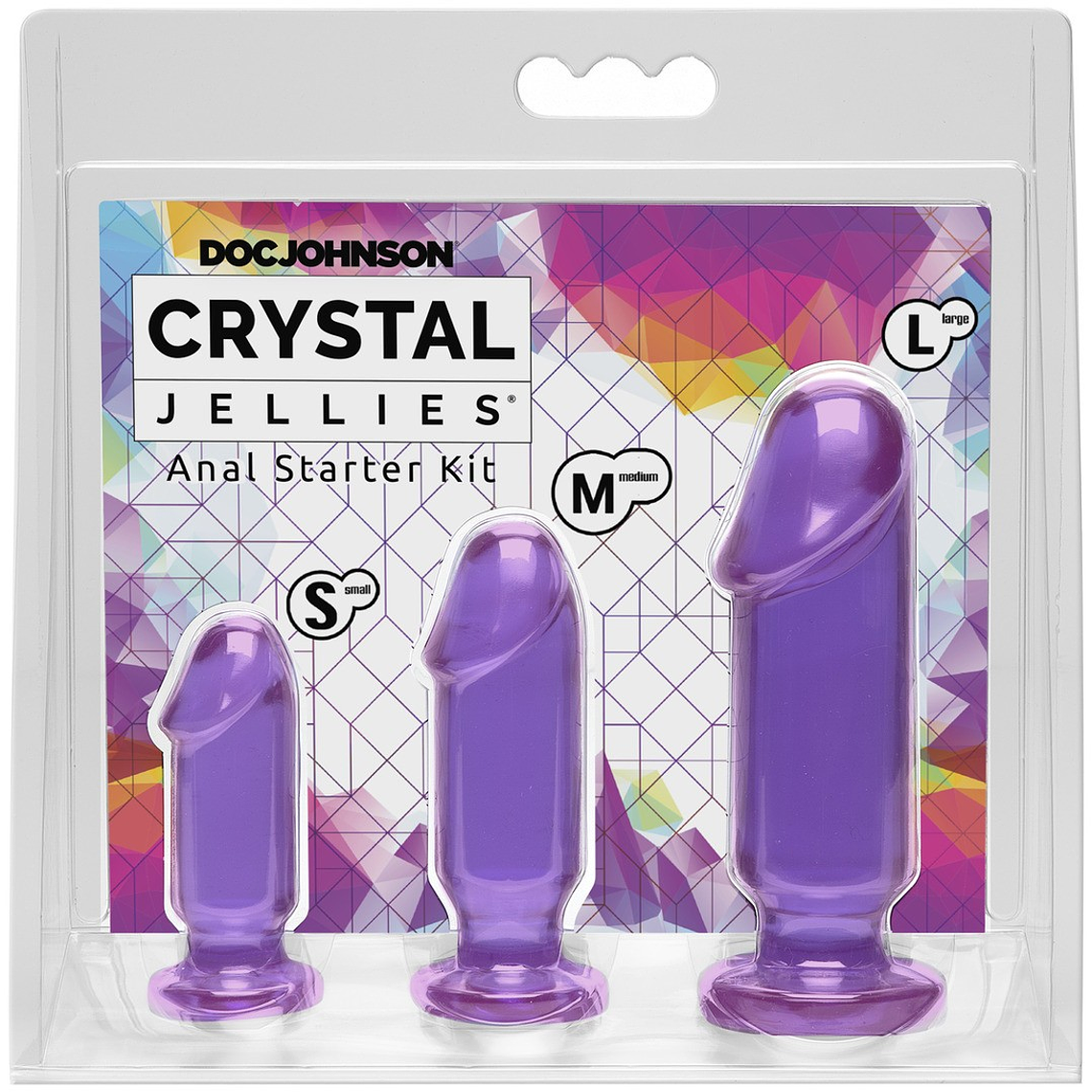 KIT DE PLUGS ANAIS ANAL STARTER KIT ROXO 3