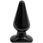 PLUG ANAL DOC JOHNSON CLASSIC BUTT PLUG PRETO LARGE - Thumbnail 1