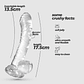 HUDINI DILDO ANAL JELLY TRANSPARENTE CRUSHIOUS - vignette 8