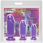 KIT DE PLUGS ANAIS ANAL STARTER KIT ROXO - vignette 4