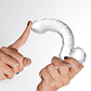 HUDINI DILDO ANAL JELLY TRANSPARENTE CRUSHIOUS - vignette 10