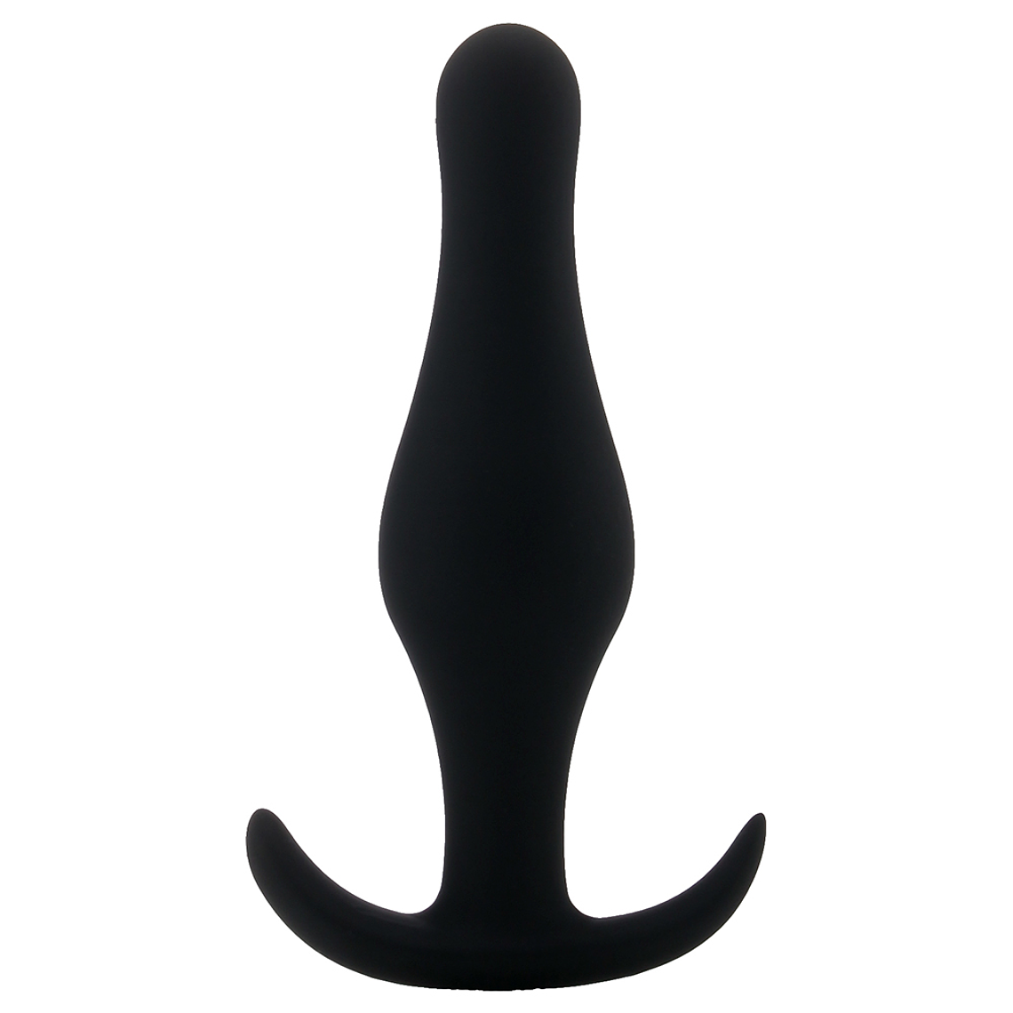 PLUG ANAL BUTT PLUG COM PEGA PRETO MÉDIO 1