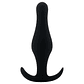 PLUG ANAL BUTT PLUG COM PEGA PRETO PEQUENO - vignette 1