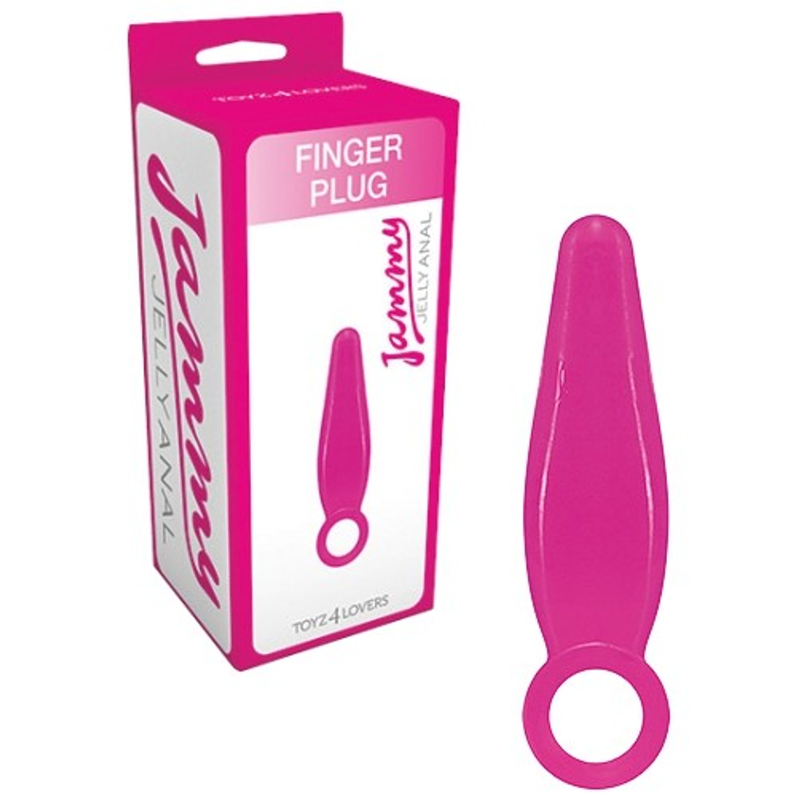PLUG ANAL FINGER PLUG JAMMY JELLY ANAL ROSA 2