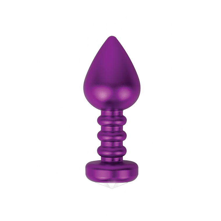 PLUG ANAL FASHIONABLE BUTTPLUG ROXO 1