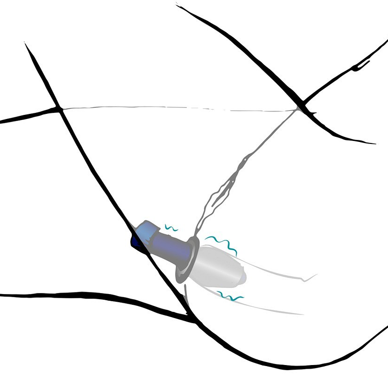 PLUG ANAL EM SILICONE LUST TUNNEL 6