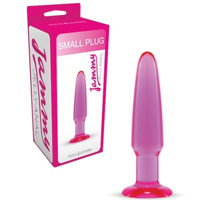 PLUG ANAL JAMMY  JELLY ANAL SMALL PLUG ROSA 2