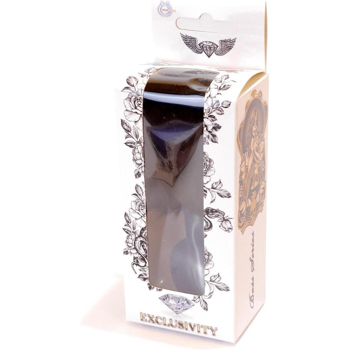 PLUG ANAL COM CAUDA DE COELHO EXCLUSIVITY PRETO BOSS SERIES 4