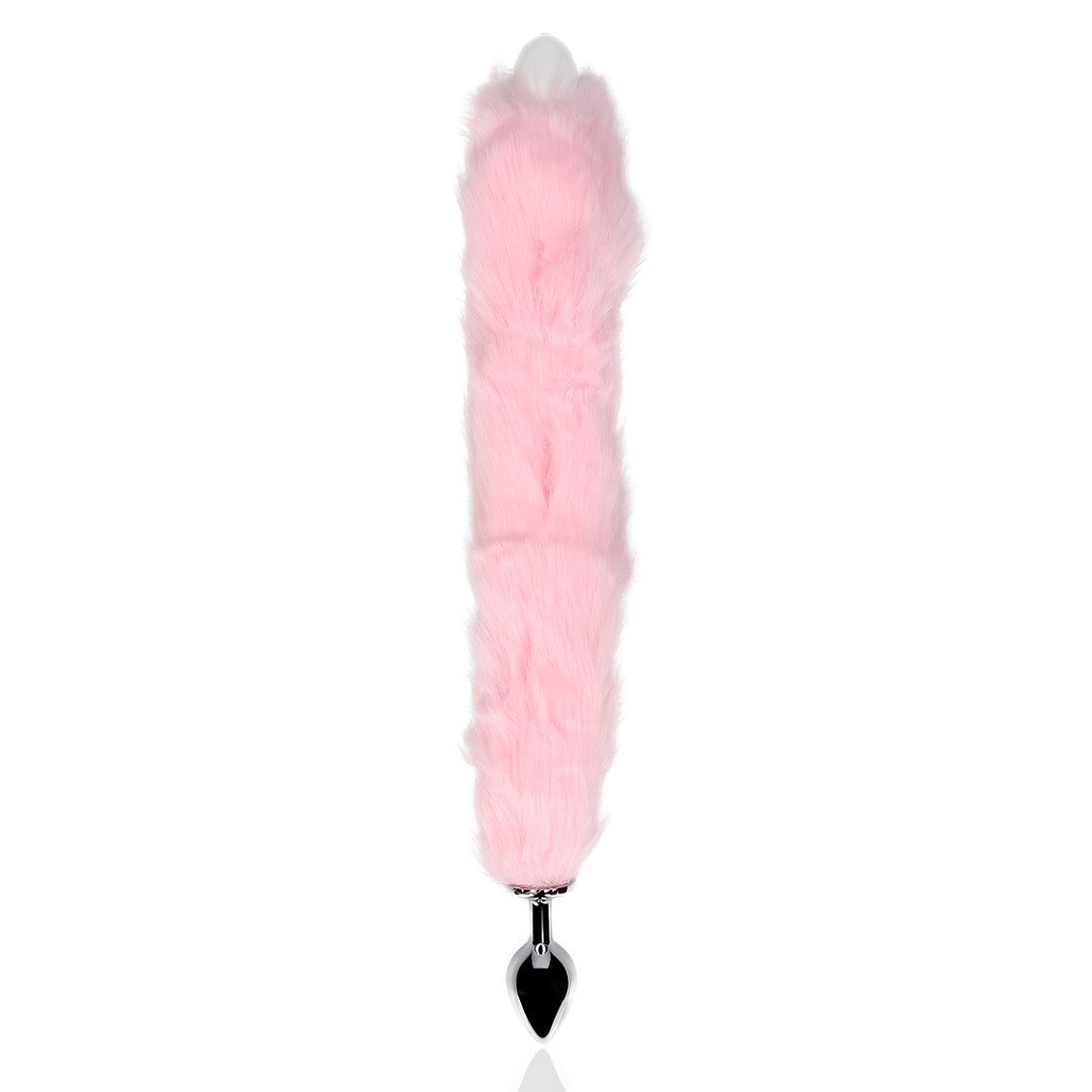 PLUG ANAL COM CAUDA DE RAPOSA ROSA LUMINOSA OUCH! 6