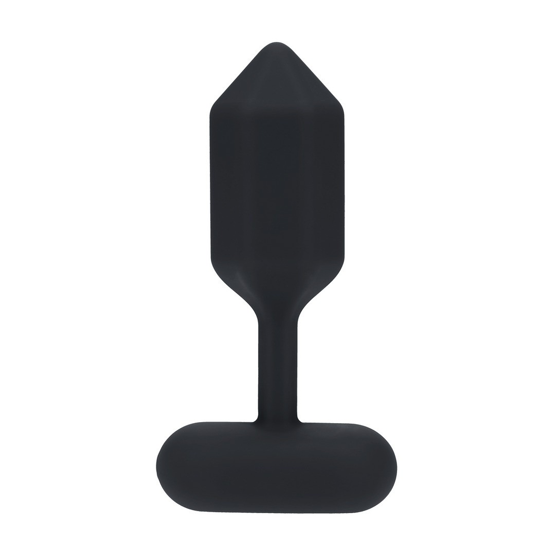 PLUG ANAL DE SILICONA COM VIBRAÇÃO HEXAGONAL L PRETO LEVELZ 1